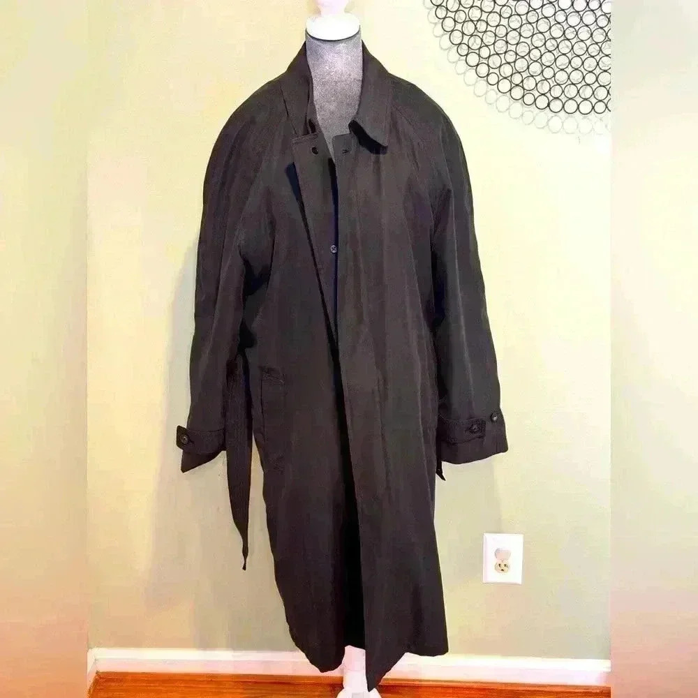 Ralph Lauren Black Raincoat